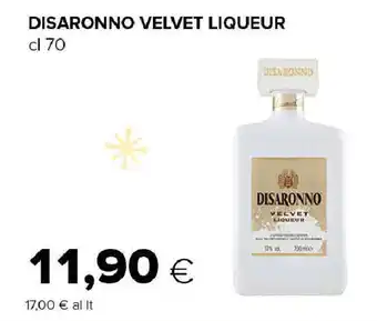 Oasi Disaronno velvet liqueur offerta