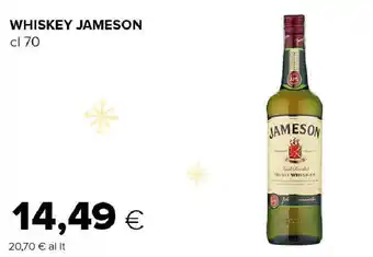 Oasi Whiskey JAMESON offerta