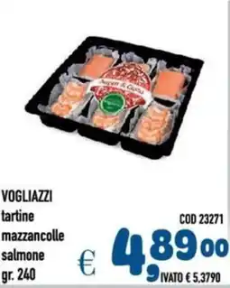 Del Prete Distribuzioni Vogliazzi tartine mazzancolle salmone offerta