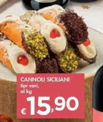 Bennet Cannoli siciliani offerta