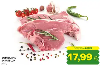 Oasi Lombatine di vitello offerta