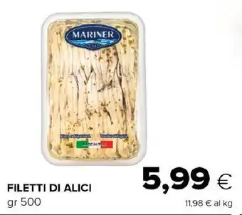 Oasi Filetti di alici offerta