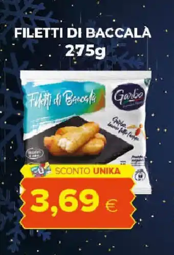 Oasi Filetti di baccala offerta