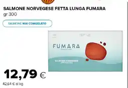 Oasi Salmone norvegese fetta lunga FUMARA offerta