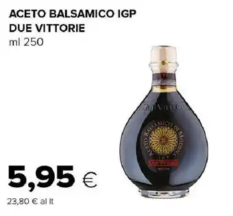 Oasi Aceto balsamico igp DUE VITTORIE offerta