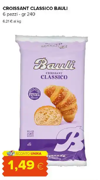 Oasi Croissant classico BAULI offerta