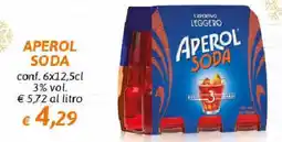 Oasi Aperol soda offerta