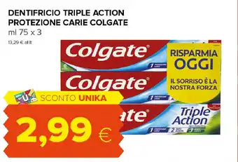 Oasi Dentifricio triple action protezione carie COLGATE offerta