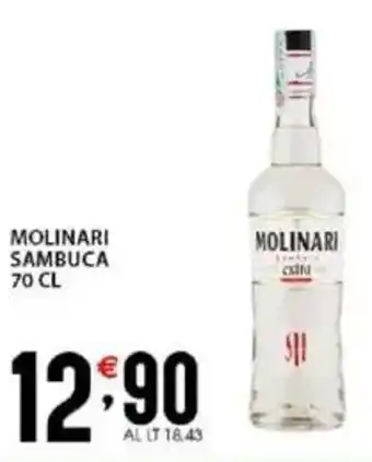 Sisa Molinari sambuca offerta