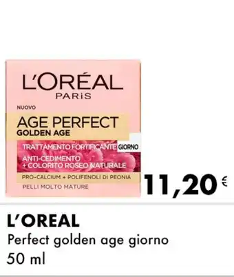 Iper Tosano L'OREAL Perfect golden age giorno offerta