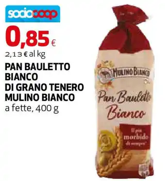 Extracoop Pan bauletto bianco di grano tenero MULINO BIANCO offerta