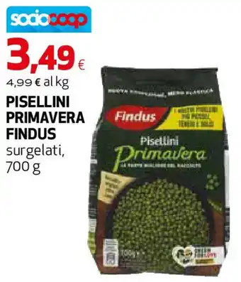 Extracoop Pisellini primavera FINDUS offerta