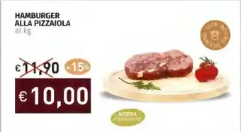 Prezzemolo e Vitale Hamburger alla pizzaiola offerta