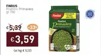 Prezzemolo e Vitale FINDUS Pisellini Primavera offerta