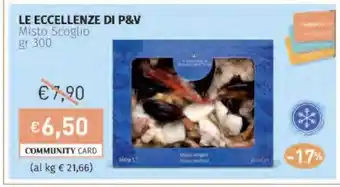 Prezzemolo e Vitale LE ECCELLENZE DI P&V Misto Scoglio offerta