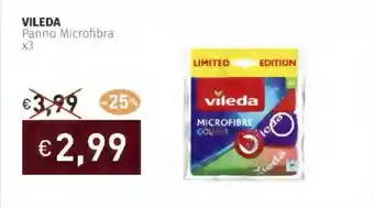 Prezzemolo e Vitale VILEDA Panno Microfibra offerta