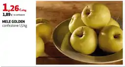Ipercoop Mele golden offerta