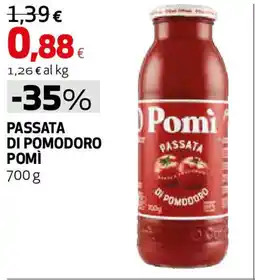 Ipercoop Passata di pomodoro POMÌ offerta