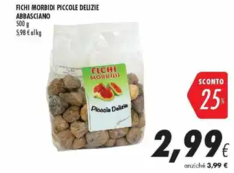 Coop Fichi Morbidi Piccole Delizie Abbasciano 500g offerta
