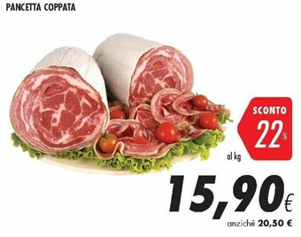 Coop Pancetta Coppata offerta