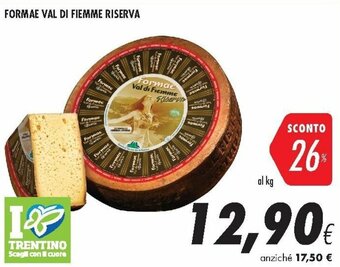 Coop Formae Val Di Fiemme Riserva offerta