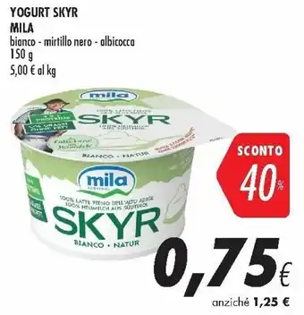 Mila Yogurt Skyr 150g