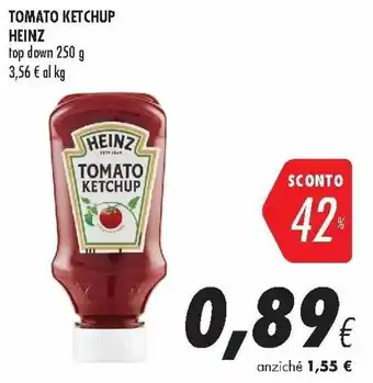 Coop Heinz Tomato Ketchup 250 g offerta