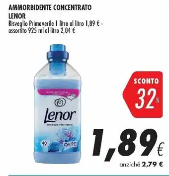 Coop Lenor Ammorbidente Concentrato 925ml offerta