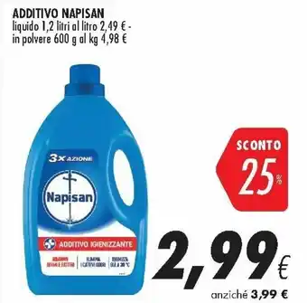 Coop Napisan Additivo 600g offerta