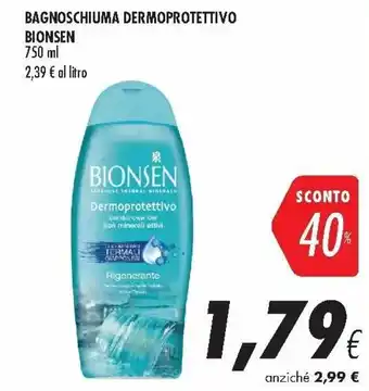 Coop Bionsen Bagnoschiuma Dermoprotettivo 750 ml offerta