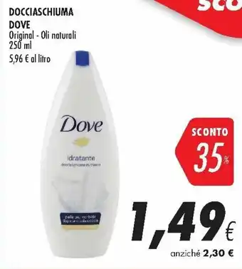 Coop Dove Docciaschiuma 250ml offerta