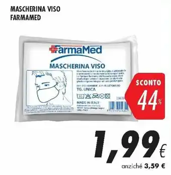 Coop FarmaMed Mascherina Viso offerta