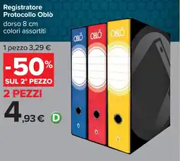 Carrefour Registratore Protocollo Oblò offerta