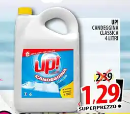 Il Genio Supermercato Up! candeggina classica offerta