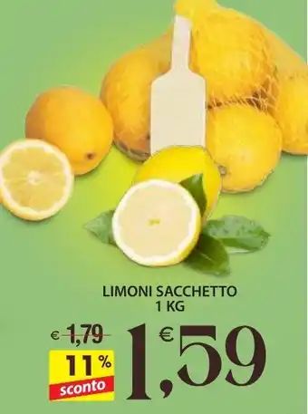 Qui Discount Limoni sacchetto offerta