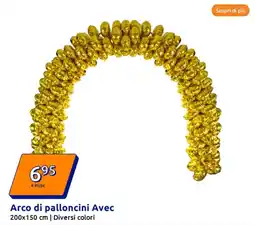 Arco di palloncini Avec