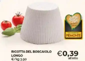 Mercatò Ricotta del boscaiolo longo offerta