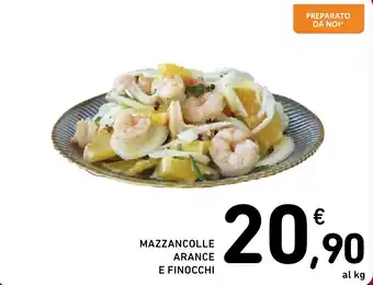 Spazio Conad Mazzancolle arance e finocchi offerta