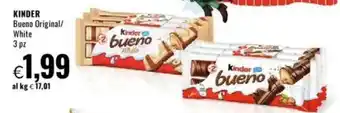 Famila KINDER Bueno Original/ White offerta