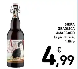 Spazio Conad Birra gradisca AMARCORD lager chiara offerta