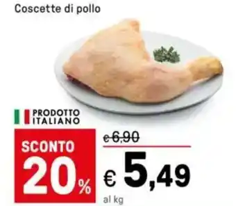 Iper La Grande Coscette di pollo offerta