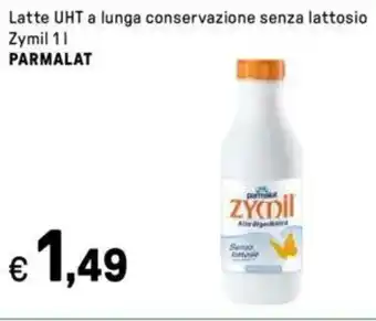 Iper La Grande Latte UHT a lunga conservazione senza lattosio Zymil PARMALAT offerta