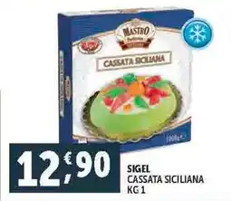 Deco Supermercati Sigel cassata siciliana offerta