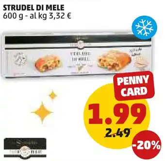 PENNY Strudel di mele offerta