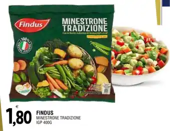 Al Discount Findus minestrone tradizione igp offerta
