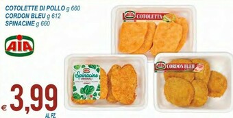 MD Discount Cotolette di pollo/ cordon bleu/ spinacine offerta
