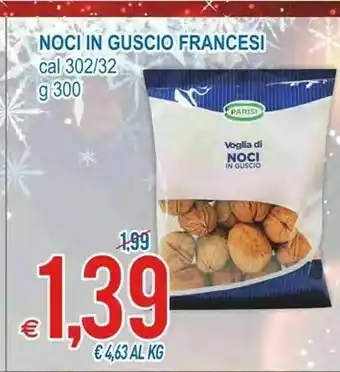 MD Discount Parisi noci in guscio offerta