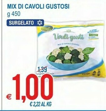 MD Discount Verdi gusti mix di cavoli gustosi 450 g offerta