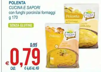 MD Discount Cucina e sapori polenta con funghi porcini offerta