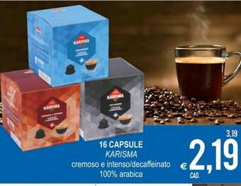 MD Discount 16 capsule cremoso e intenso offerta